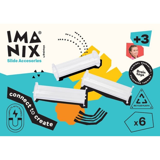 Imanix Tobogán tubo 6 piezas - Braintoys