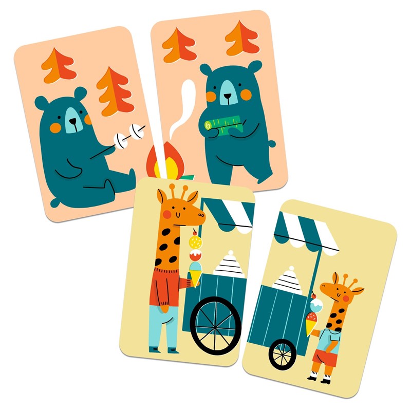 Juego de cartas, Misti´Loup - Djeco