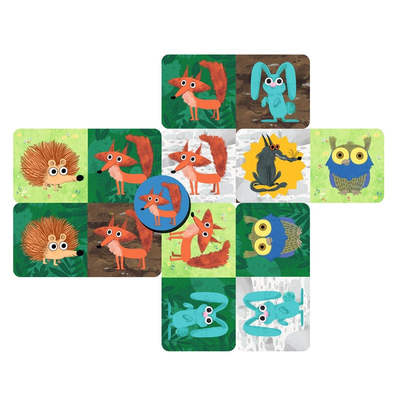Juego de cartas, Wolf Panic - Djeco