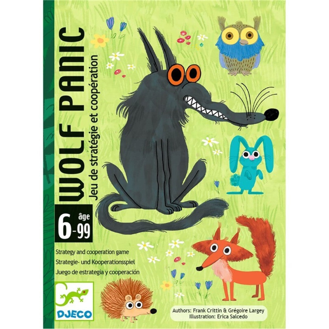 Juego de cartas, Wolf Panic - Djeco