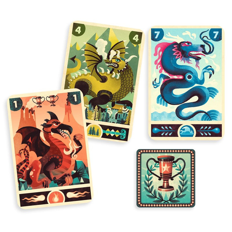 Juego de cartas, Dragon Deck - Djeco
