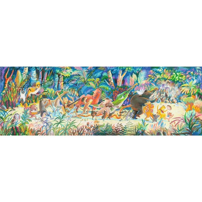 Puzzle galería Wood music Band - Djeco