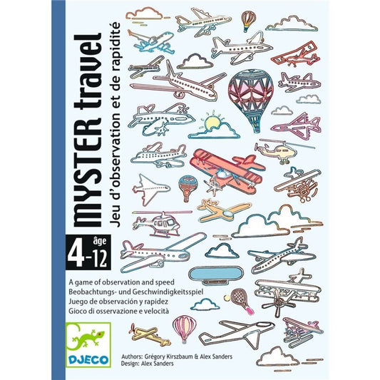 Juego de cartas, Myster travel - Djeco