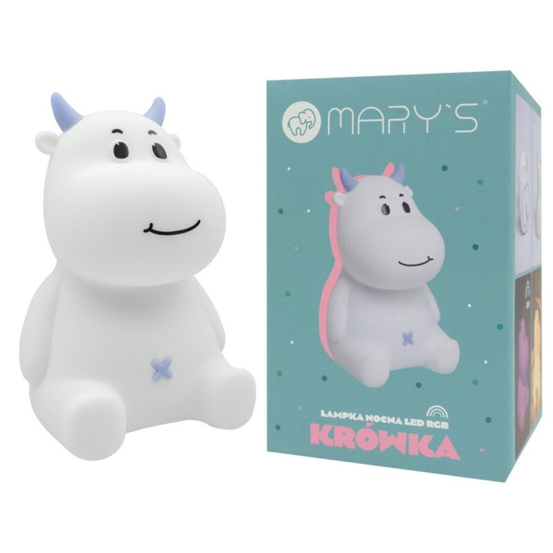 Lámpara quitamiedos LED, Vaquita azul - Mary´s