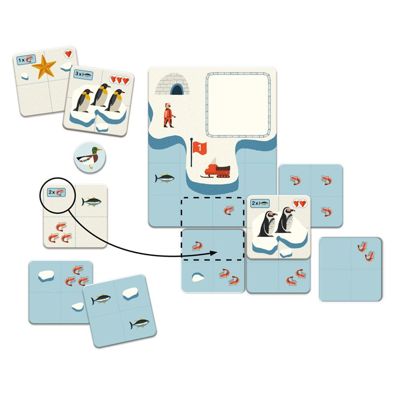 Juego de cartas, Frostline - Djeco