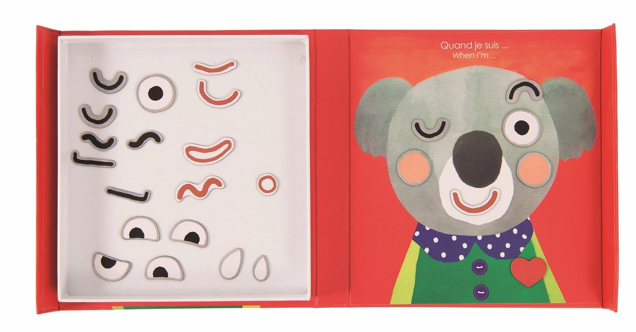 Juego magnético expresiones Popipop - Moulin Roty