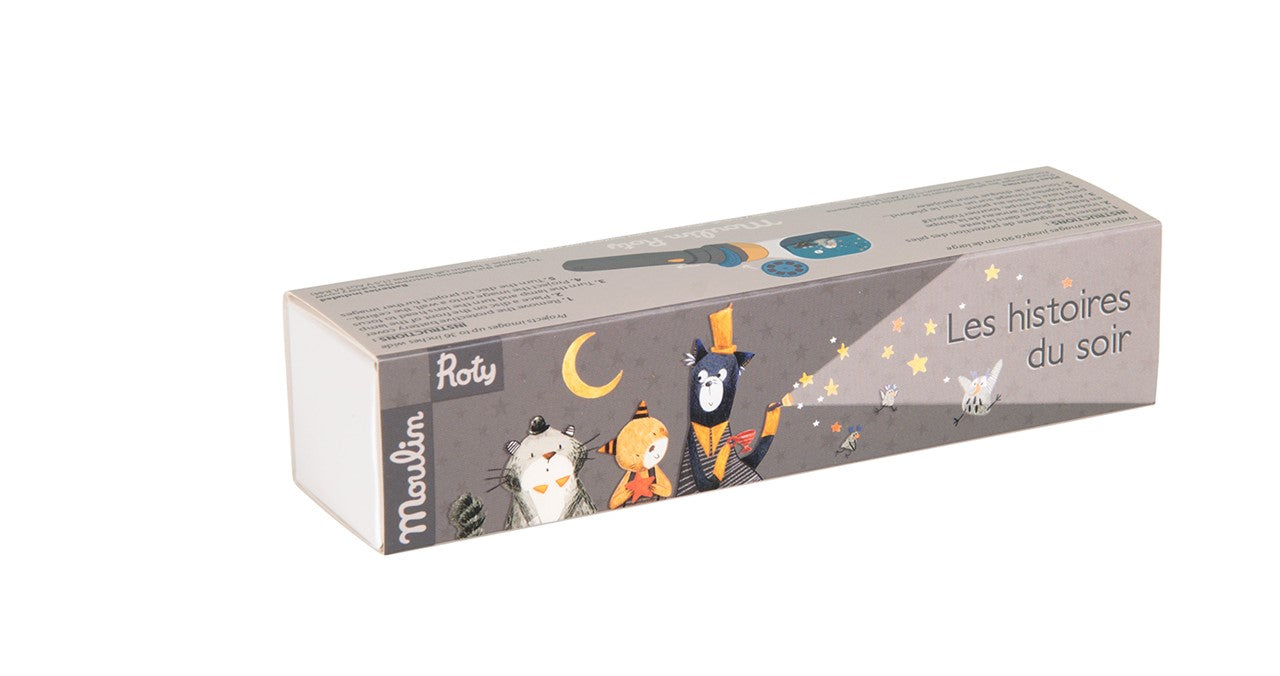 Linterna proyector de historias Moustaches - Moulin Roty