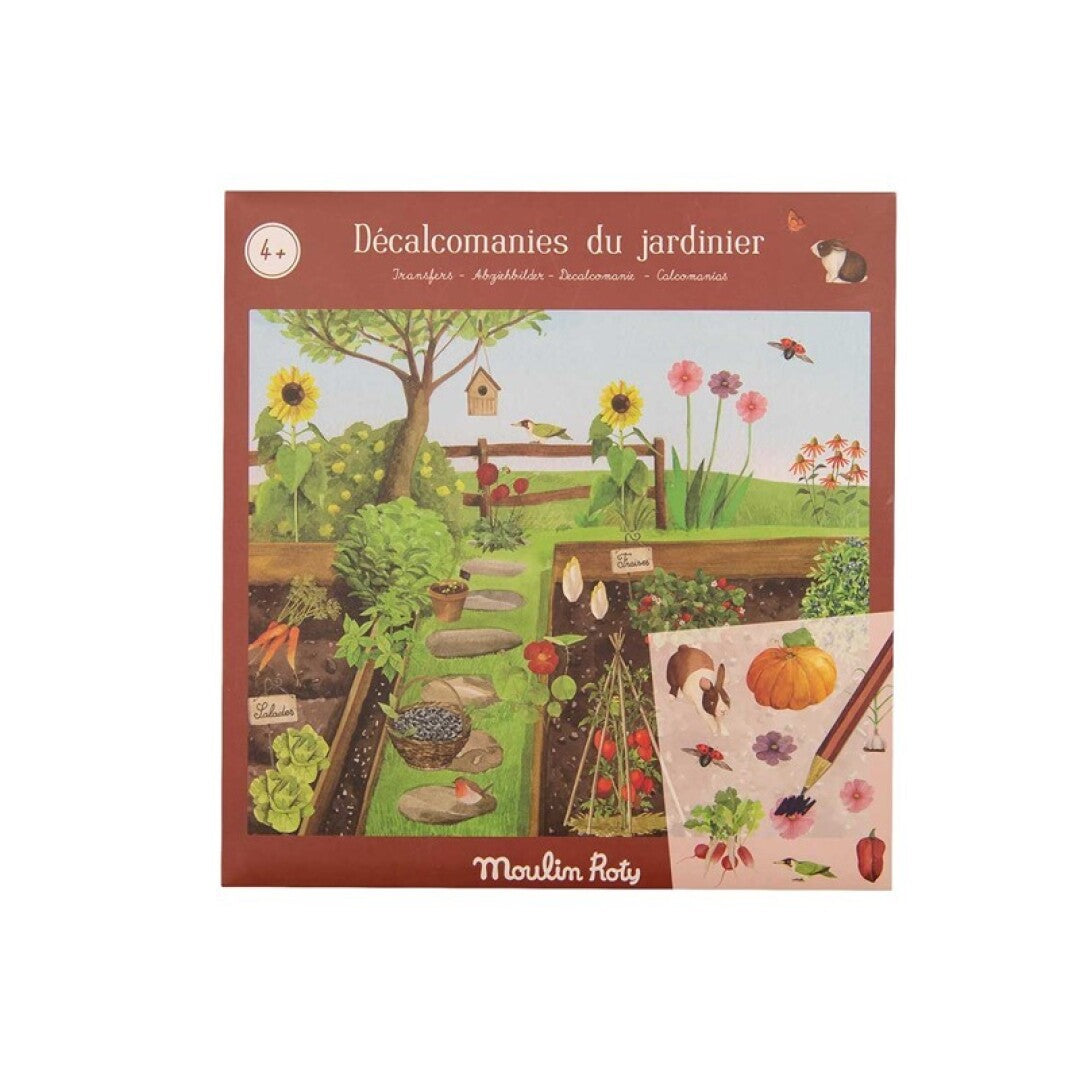 Calcomanías El jardinero - Moulin Roty