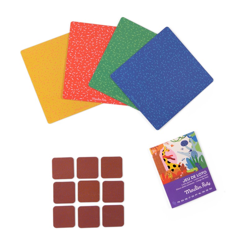 Loto de los colores Toupitis - Moulin Roty