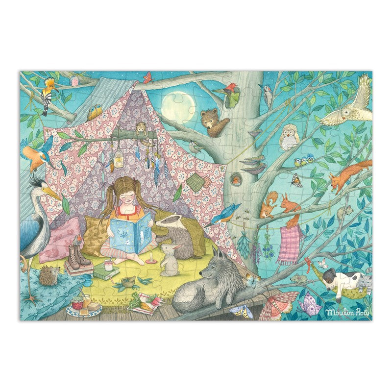 Puzzle La cabaña secreta (100 piezas) Rosalies - Moulin Roty