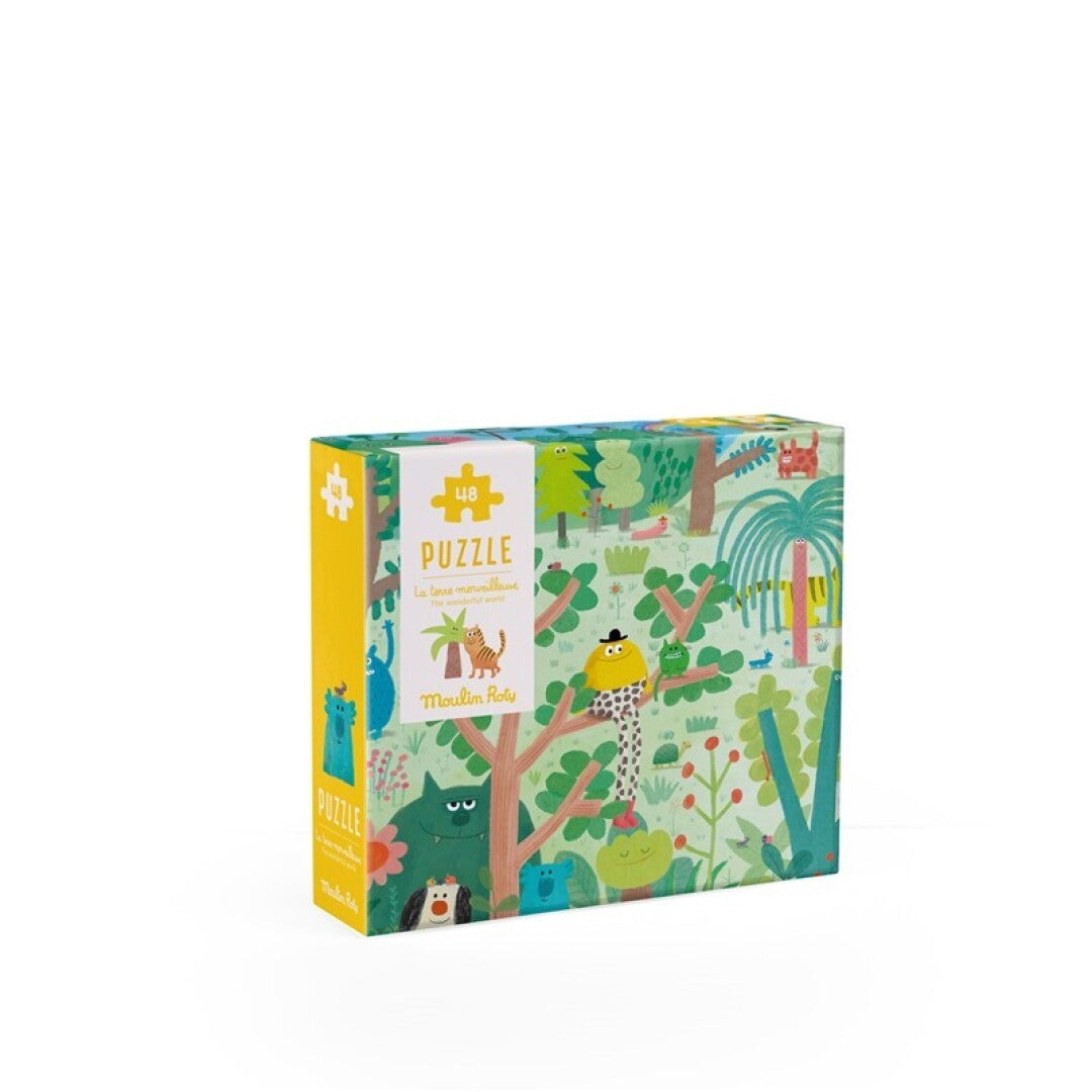 Puzzle La tierra maravillosa (48 piezas) Schmouks - Moulin Roty