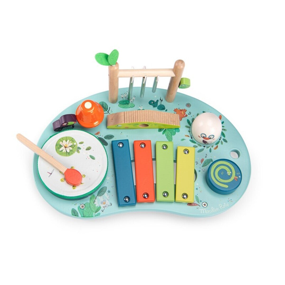 Mesa musical multi-actividades, Jungla - Moulin Roty