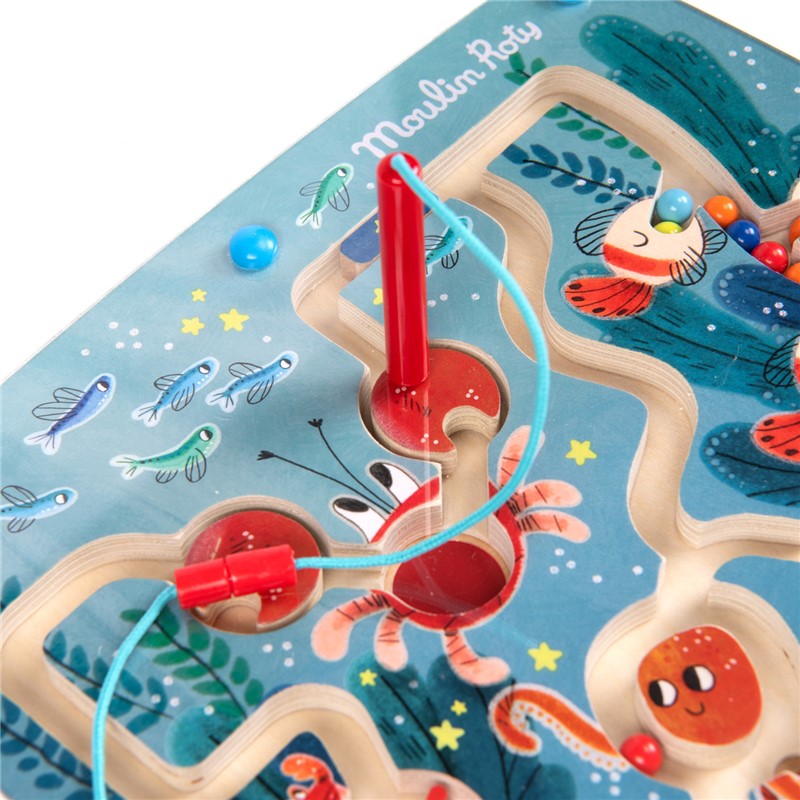 Laberinto magnético Aventuras de Paulie - Moulin Roty