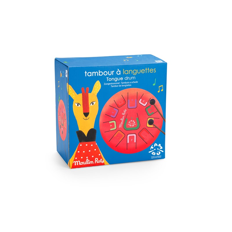 Tambor de lengüetas Popipop - Moulin Roty