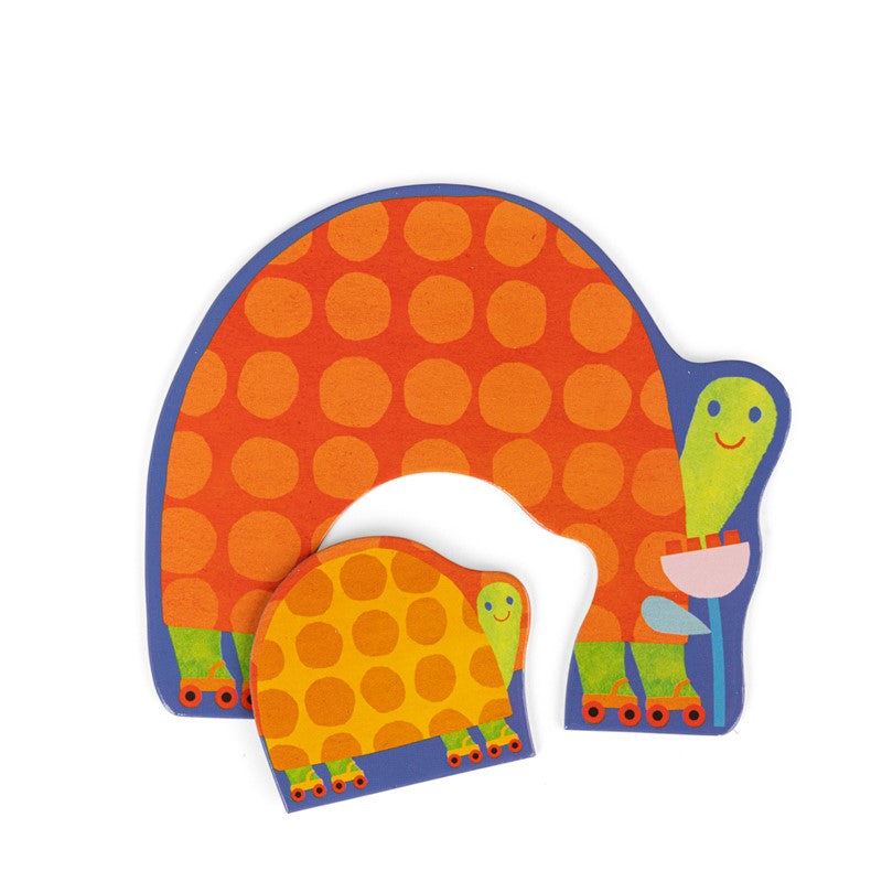 5 puzzles evolutivos Toupitis, 2 a 6 piezas - Moulin Roty