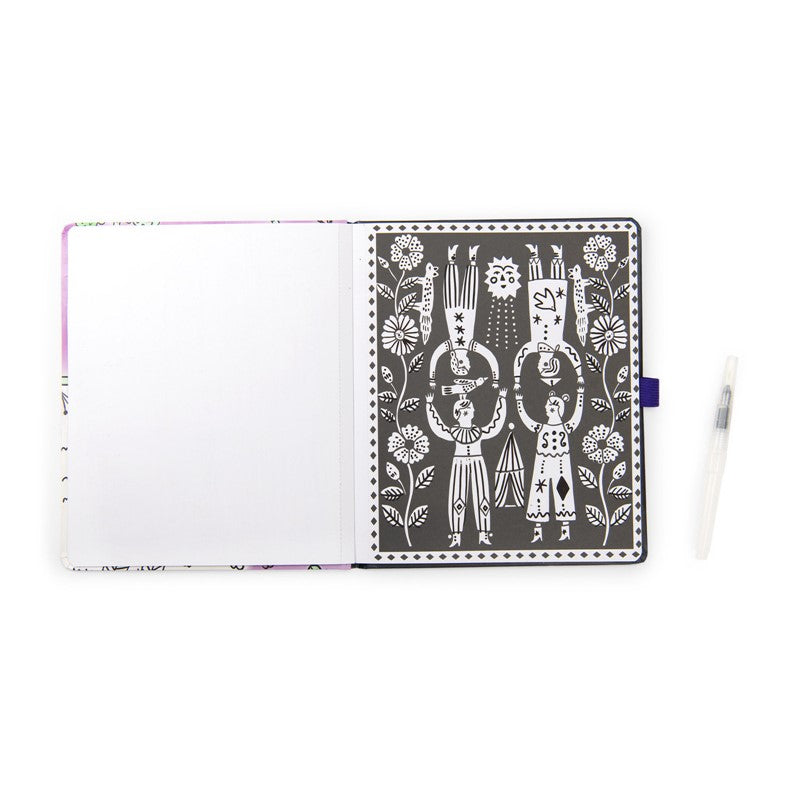 Cuaderno acuarela mágica Comètes Filantes - Moulin Roty