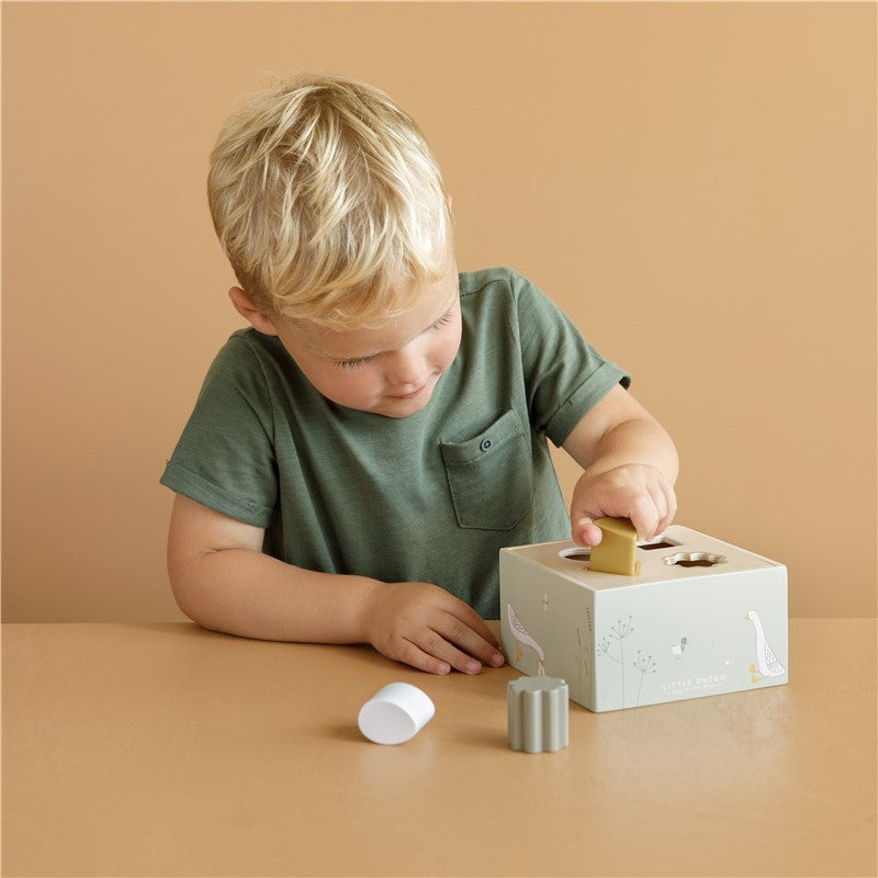 ENCAJABLE DE FORMAS OCAS OLIVA LITTLE DU