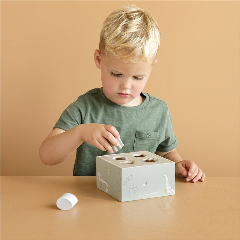 ENCAJABLE DE FORMAS OCAS OLIVA LITTLE DU