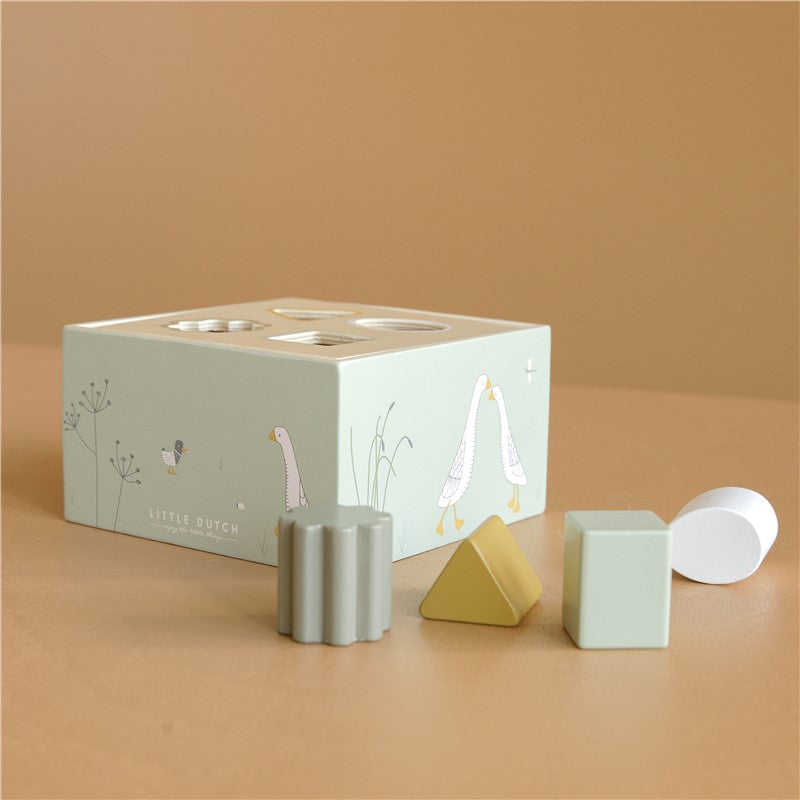ENCAJABLE DE FORMAS OCAS OLIVA LITTLE DU