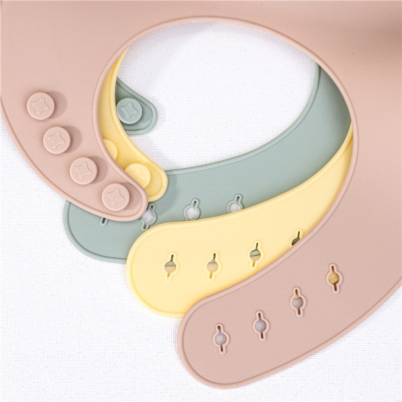 Babero silicona rosa - Minikoioi