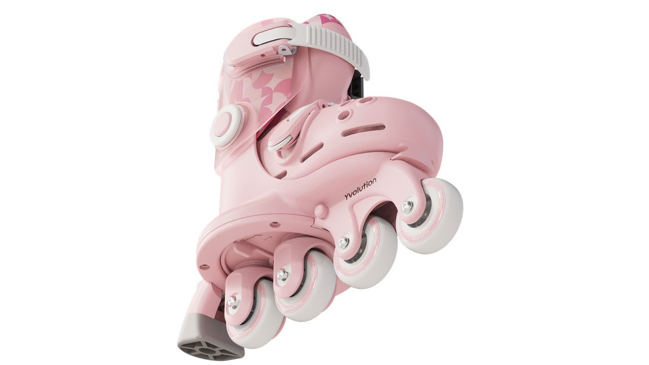 Patines evolutivos Twista rosa - Yvolution