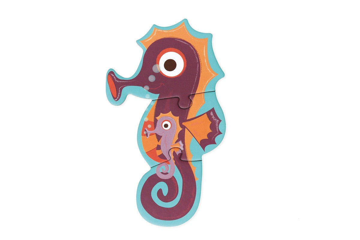 5 puzzles evolutivos, Océano - Scratch