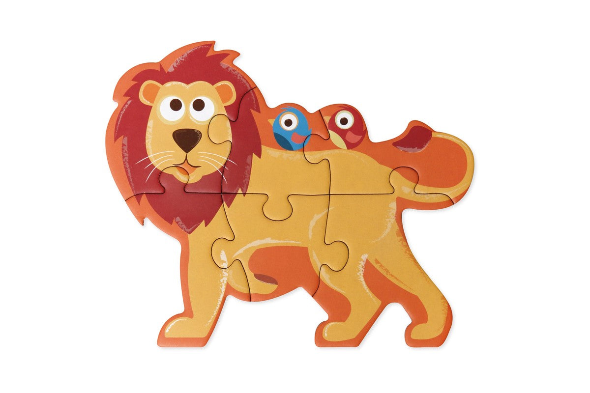 5 puzzles, Safari - Scratch