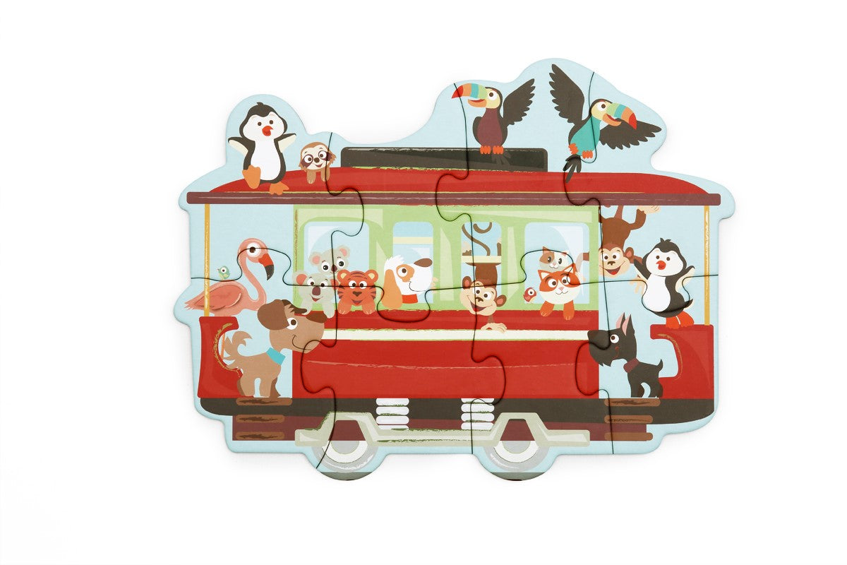 7 puzzles evolutivos, en la carretera - Scratch