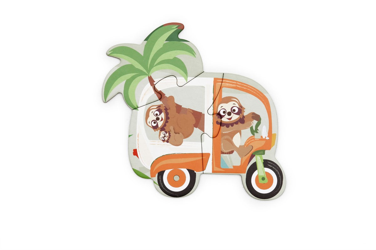 7 puzzles evolutivos, en la carretera - Scratch