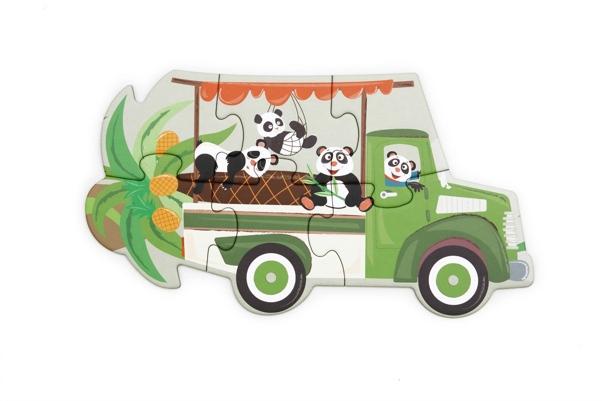 7 puzzles evolutivos, en la carretera - Scratch