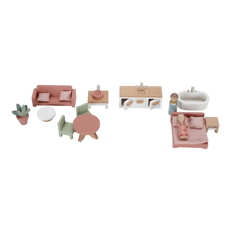 Casa de muñecas madera portable - Little Dutch