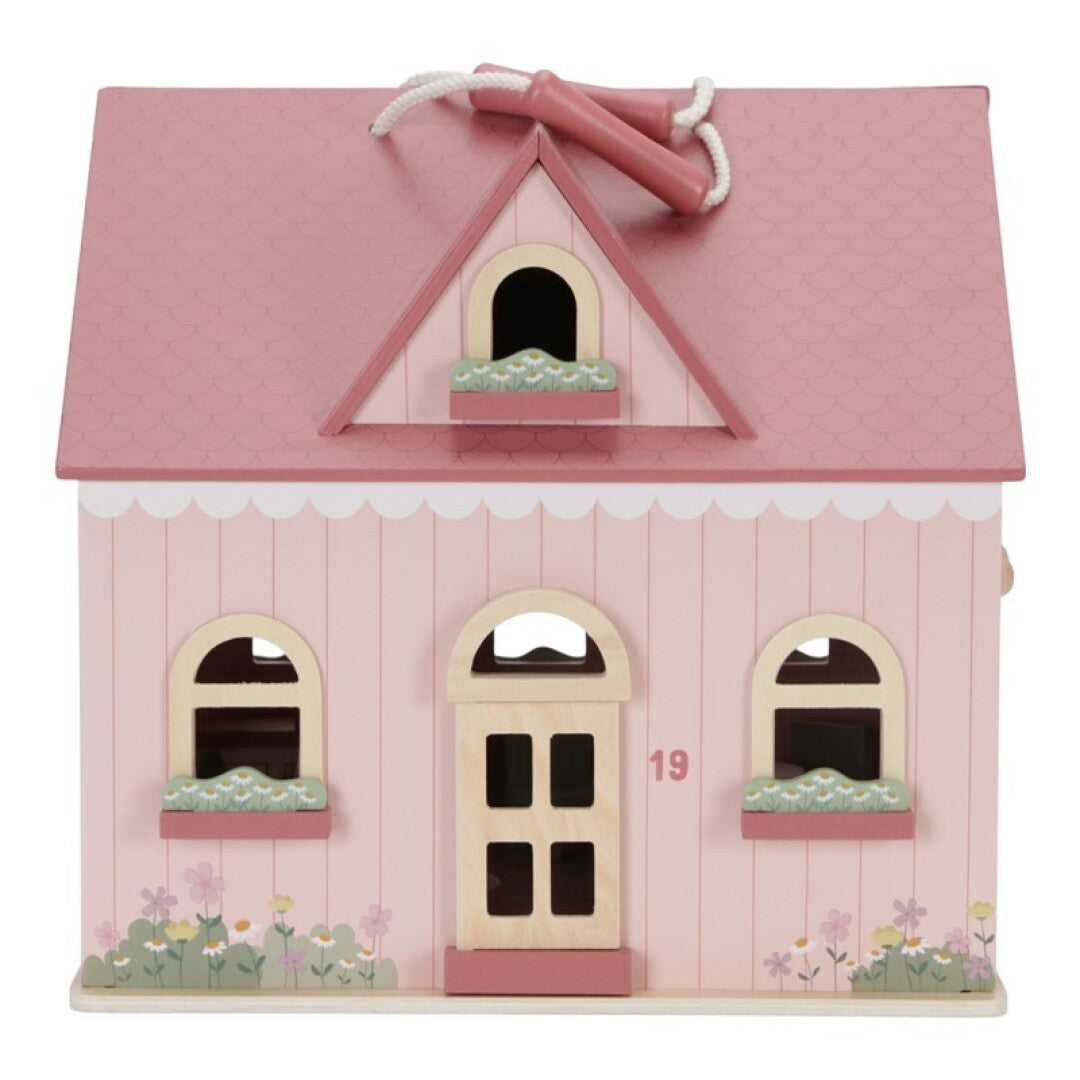 Casa de muñecas madera portable - Little Dutch
