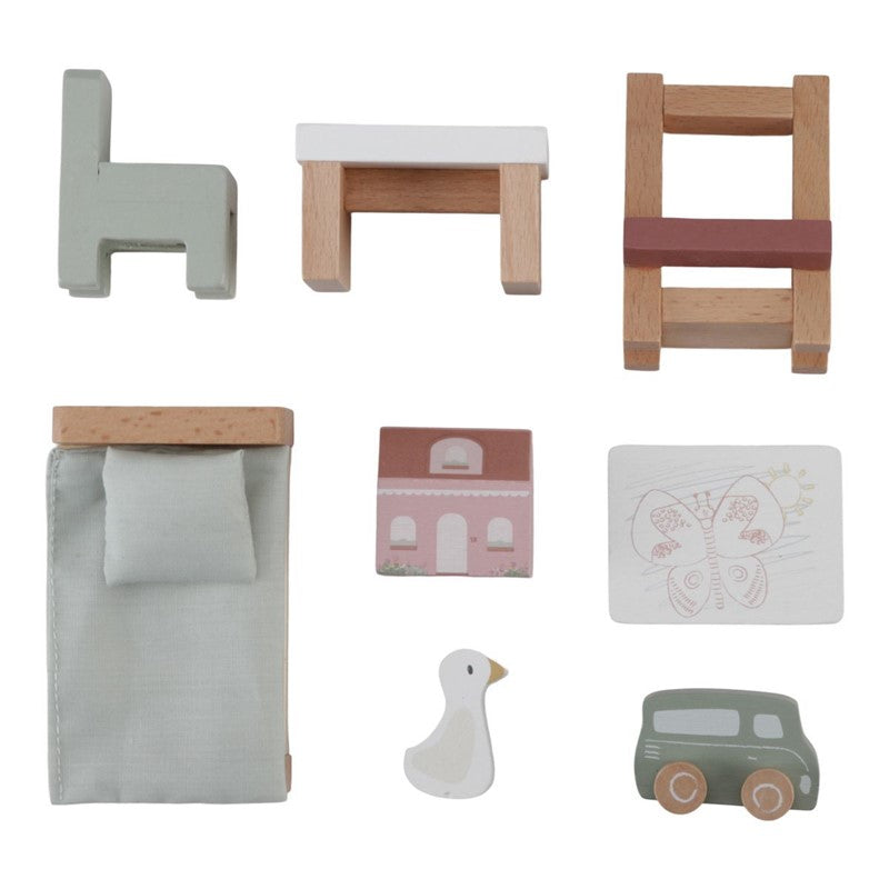 Set habitación niños para casa de muñecas - Little Dutch