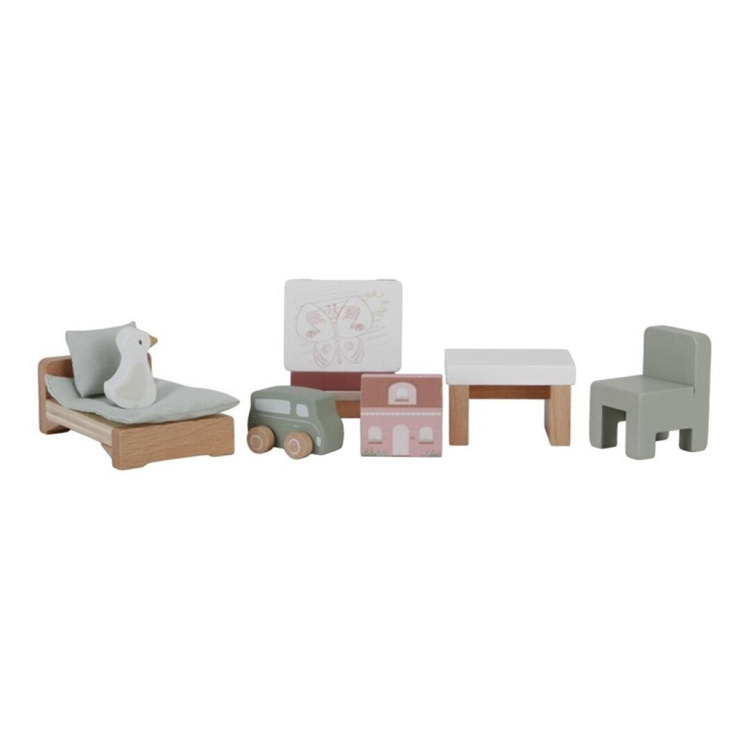 Set habitación niños para casa de muñecas - Little Dutch