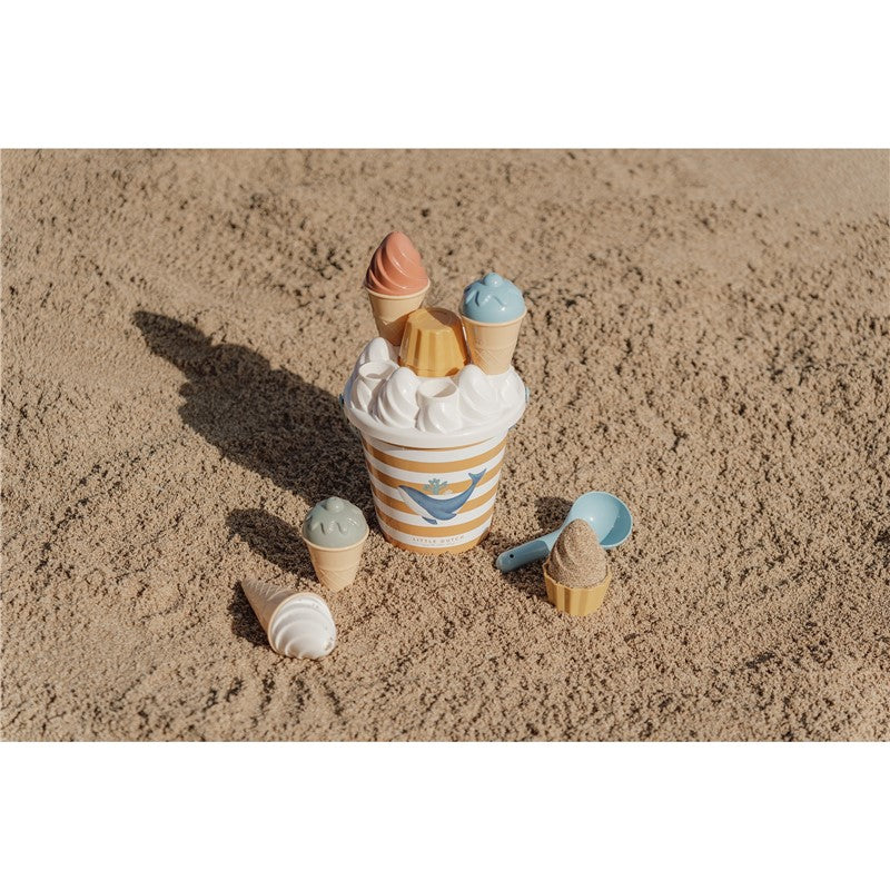Set cubo de playa helados - Little Dutch