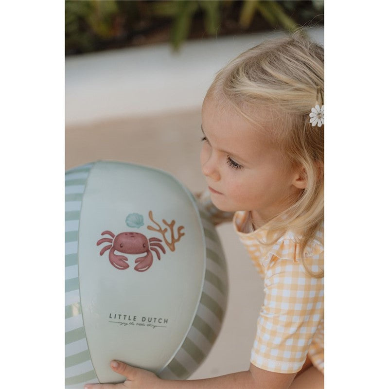 Pelota de playa, Ocean Fresh verde - Little Dutch