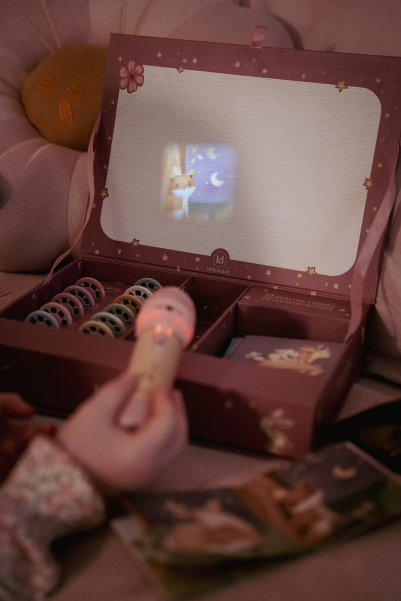 Proyector linterna rosa - Little Dutch