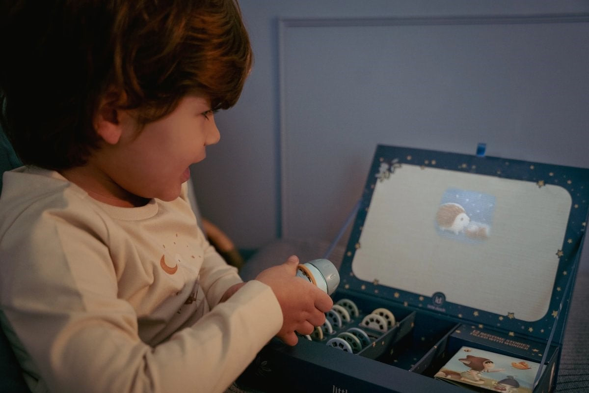 Proyector linterna azul - Little Dutch