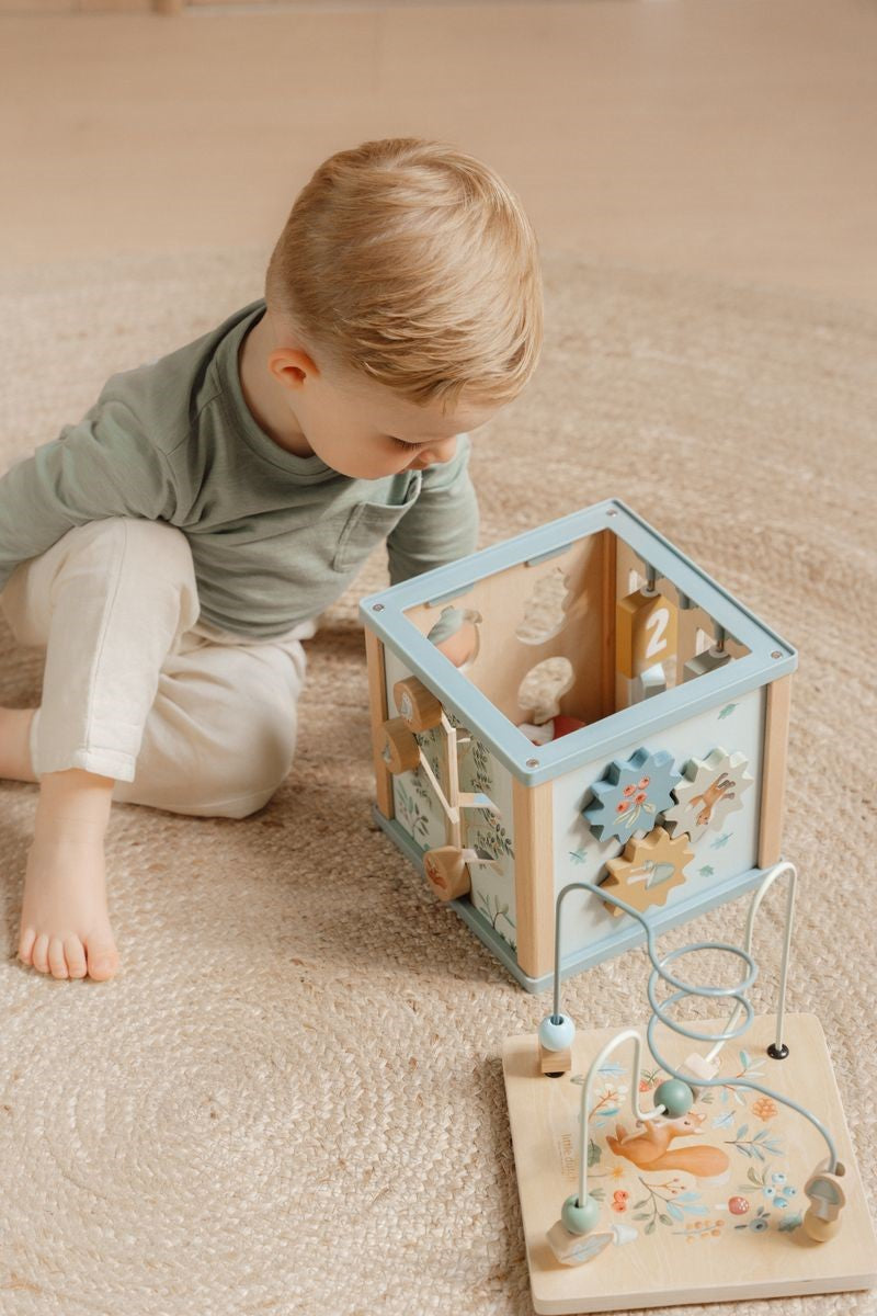 Cubo de actividades Forest Friends - Little Dutch