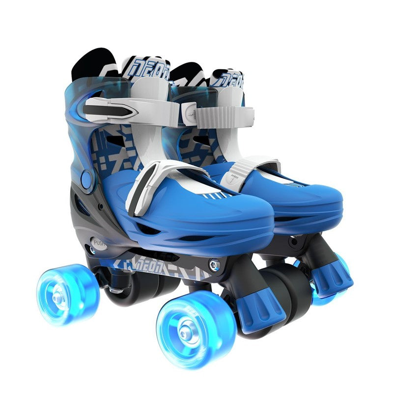 Patines combo neón Goteki azul - Yvolution