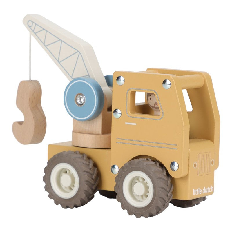Camión grúa madera - Little Dutch
