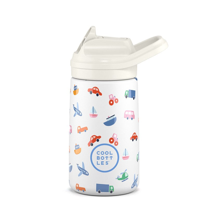 Botella de agua Little Wheels 350ml - Cool Bottles