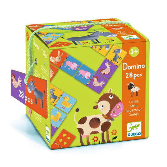 Domino Granja, educativo - Djeco