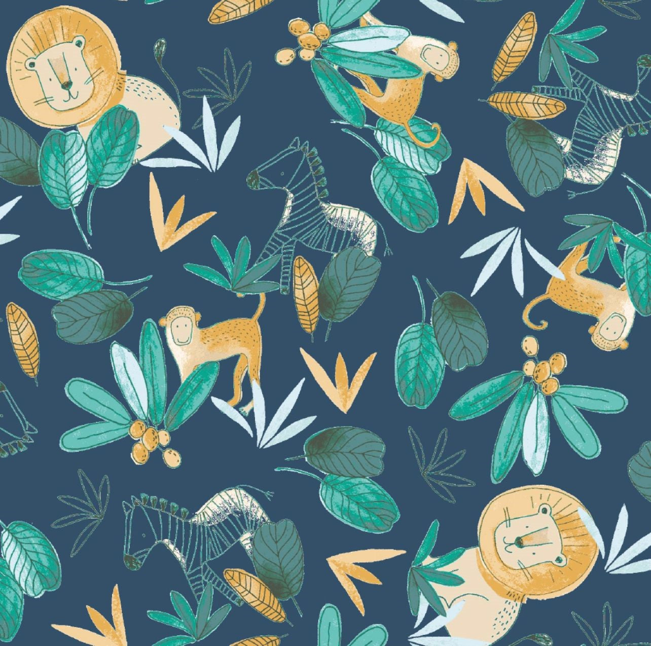 Pantalón leones y monos