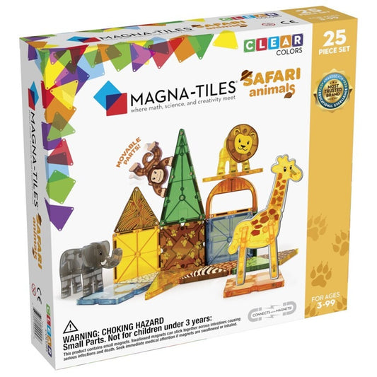 Magna-Tiles Safari Animals Set 25 piezas