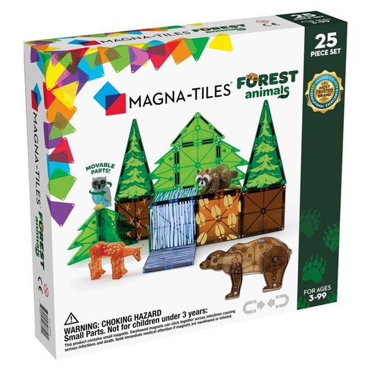 Magna-Tiles Animales Bosque Set 25 piezas