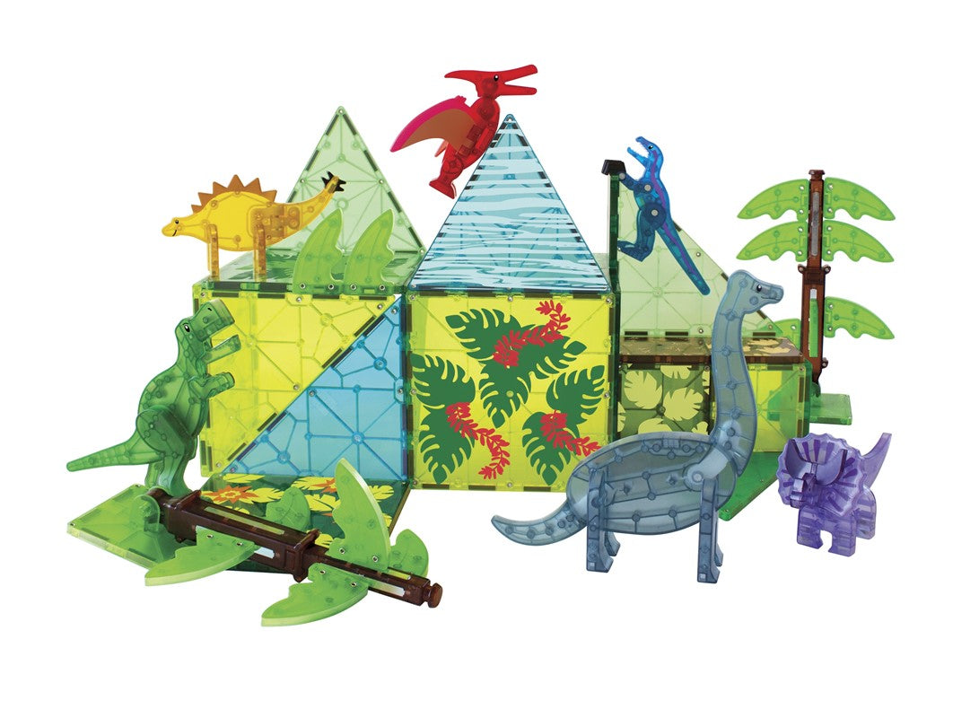 Dino World XL set 50 piezas - Magna-Tiles