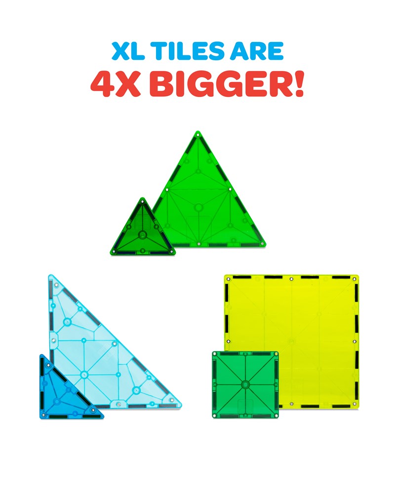 Dino World XL set 50 piezas - Magna-Tiles