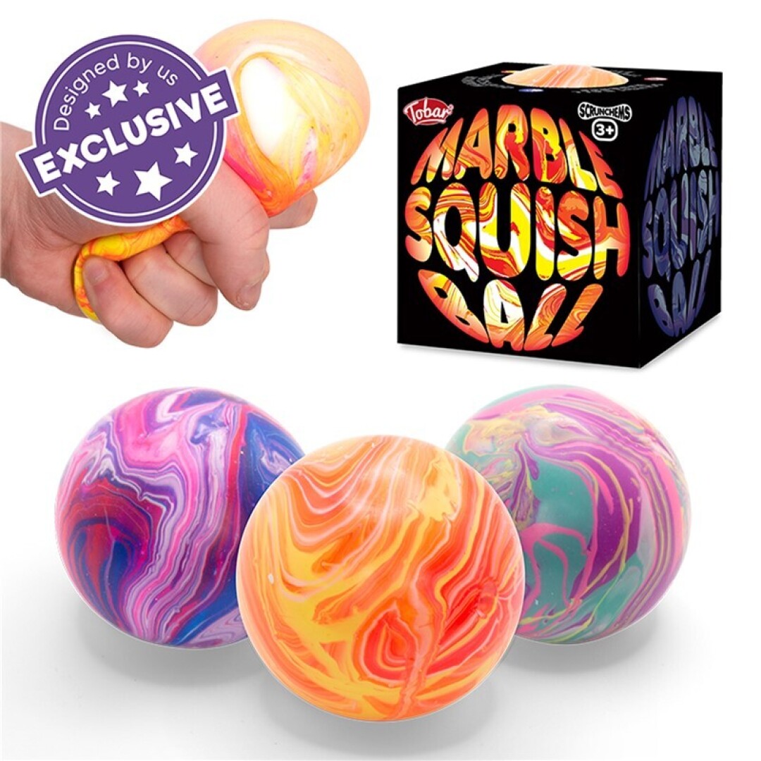 Scrunchems marble Squish ball