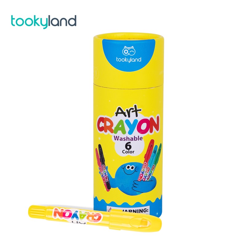 Ceras de seda lavables 6 colores - Tookyland